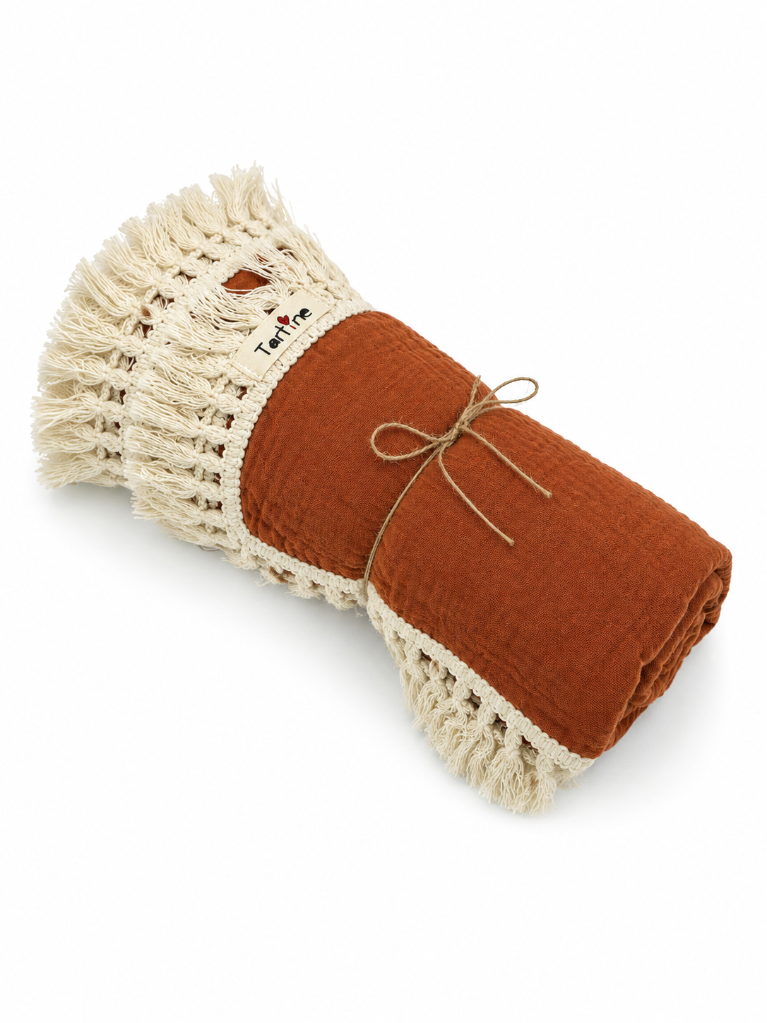 Couverture mousseline Boho chic