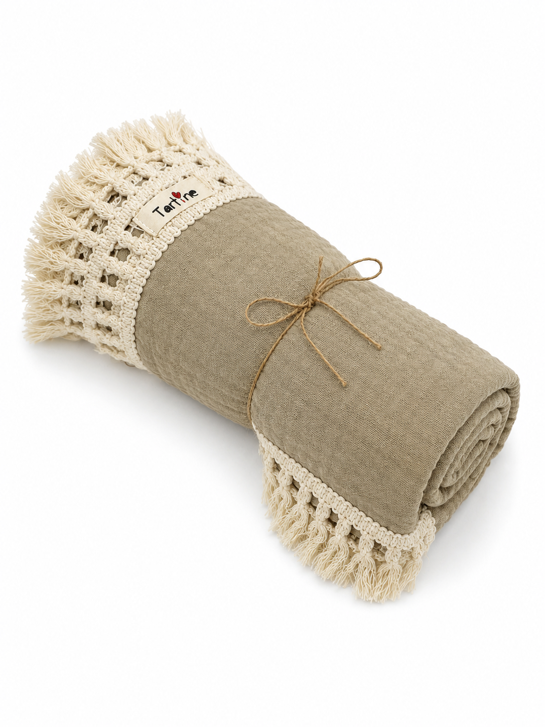 Couverture mousseline Boho chic