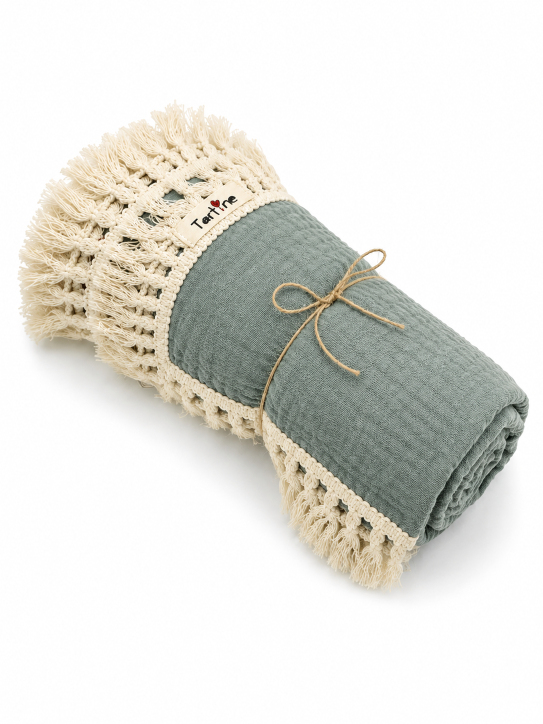 Couverture mousseline Boho chic