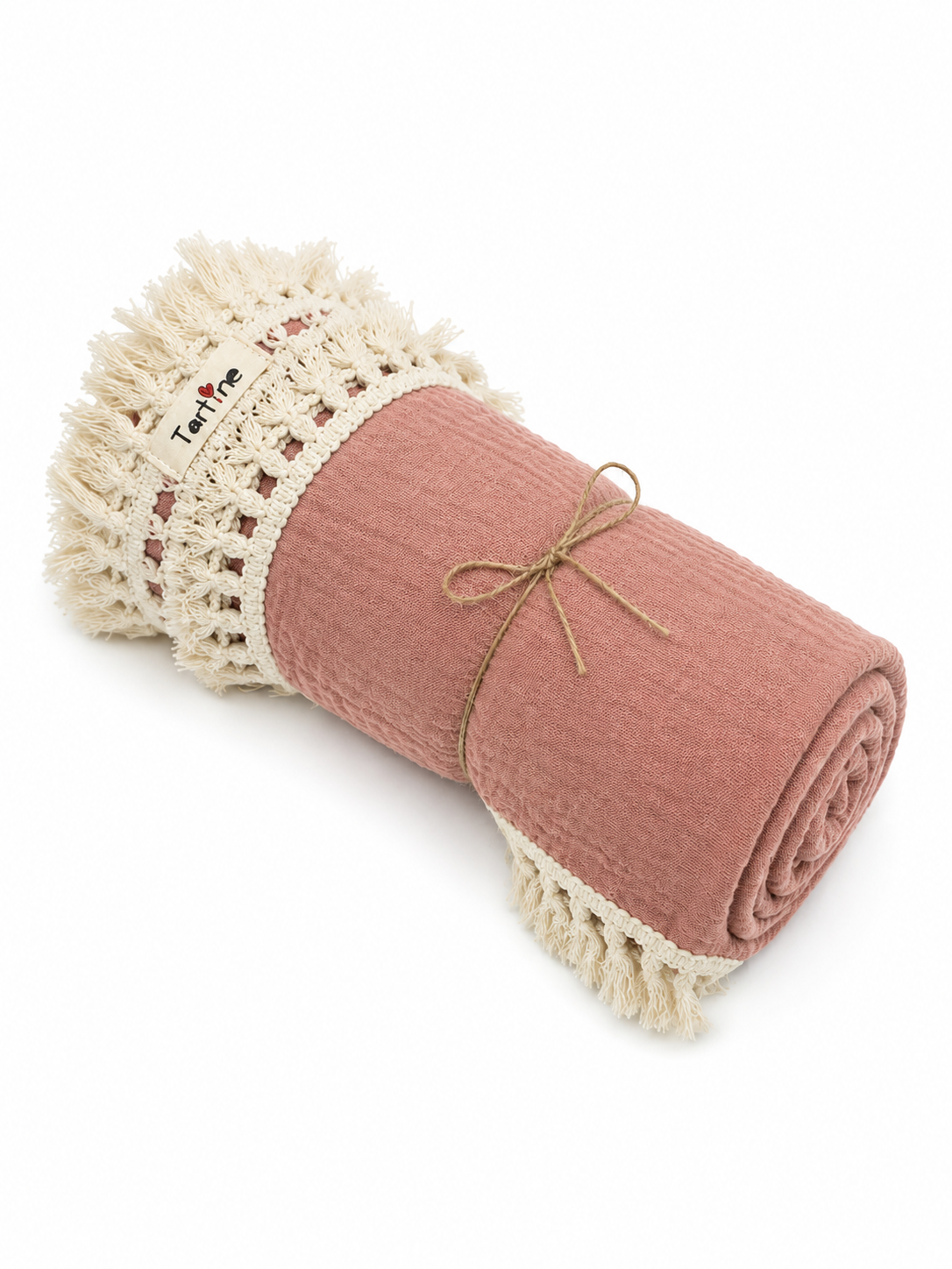 Couverture mousseline Boho chic
