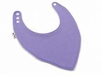 Bavoir Uni en coton et ratine de bambou Boutique Tartine Personnalisé / Violet Lavande