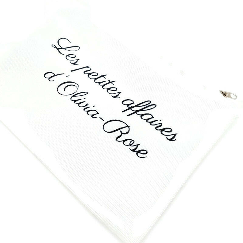 Pochette / Trousse Personnalisée - " Les petites affaires de..." Boutique Tartine