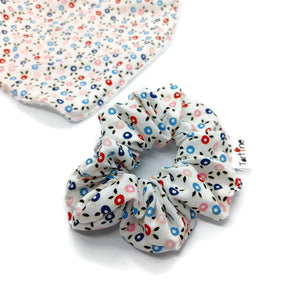 JOY -  Chouchou pour cheveux adultes et enfant - Scrunchy - twinnning mère fille