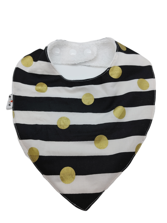 Bavoir absorbant pour bébé - CLASSY - coton et ratine de bambou