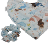 SIRENE -  Chouchou pour cheveux adultes et enfant - Scrunchy - twinnning mère fille