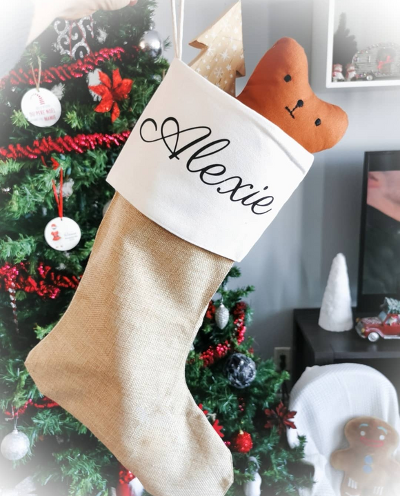Bas de Noël Personnalisé